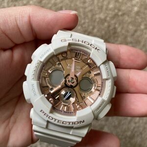G Shock Watch- Rose Gold Face